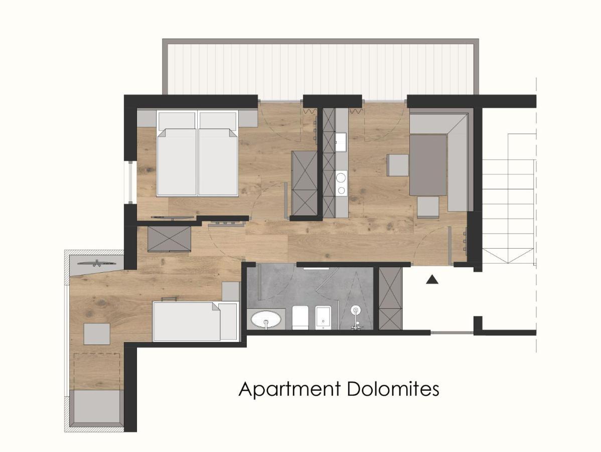Pramstaller Apartments 산로렌조디세바토 외부 사진